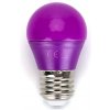 Aigostar B.V. LED Žiarovka G45 E27/4W/230V fialová - Aigostar AI0108 + záruka 3 roky zadarmo
