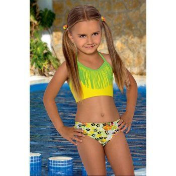 Dievčenské dvojdielne plavky so strapcami žltá od 15,06 € - Heureka.sk
