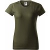 Basic tricko dámske military XL