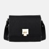 Čierna crossbody kožená kabelka Wojewodzic 31977/FD01/Z