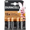 Batéria tužková Duracell LR6 AA, 4 ks