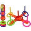 Lean Toys Hoď farebné obruče na cieľ