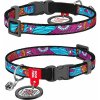 WAUDOG Obojok cat nylon Summer 20-30 cm/1 cm