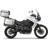 SHAD Kompletná sada hliníkových kufrov SHAD TERRA, 37 litrový vrchný kufor, 36/47 litrový bočné kufre, vrátane montážnej sady a platni SHAD TRIUMPH Tiger 800
