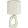 Rabalux Biela stolná lampa Sylira pre žiarovku E14 74070
