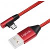 LogiLink USB-A - microUSB USB kabel 0,3 m červený (CU0149)