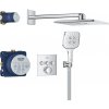 GROHE Grohtherm SmartControl - Podomietkový sprchový systém s Rainshower SmartActive 310 Cube, chróm 34864000