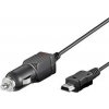 PremiumCord Nabíjací zdroj s konektorom mini USB pre mobilné telefóny do auta 1A