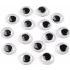 Samolepiace oči 10 mm - 50 ks viď obrázok