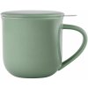 Hrnček s infuzérom na čaj MINIMA EVA 350 ml, zelená, porcelán, Viva Scandinavia
