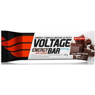 Nutrend Voltage Energy Bar with Caffeine 65 g káva