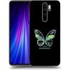 Picasee silikónový prehľadný obal pre Xiaomi Redmi Note 8 Pro - Diamanty Blue