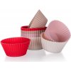 Banquet sada silikónových košíčkov Culinaria Red 6cm 12 ks