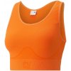 Dámske Tričko s krátkym rukávom PUMA INFUSE EVOKNIT CROP TOP 53912523 – Oranžová