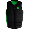 Vesta na wakeboard Follow Corp Impact Vest black/green M 25/26 - Odosielame do 24 hodín
