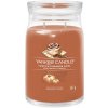 YANKEE CANDLE Signature 2 knôty Pumpkin Cinnamon Swirl sklo 567 g