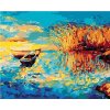 Zuty – Maľovanie Podľa Čísel – Maľované Loďky Na Jazere, 40 × 50 cm, Plátno + Rám 8596530072775