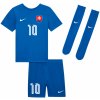 Superfutbal Detský futbalový set SLOVAKIA EURO2020 REPLIKA s potlačou, modrá Veľkosť: XS (96 - 104cm)