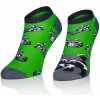 Pánske členkové ponožky Medvedík čistotný ZELENÁ