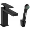 Hansgrohe Tecturis E - Umývadlová batéria s výpusťou Push-Open a bidetovou spŕškou, EcoSmart, matná - 73210670