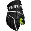Hokejové rukavice Bauer Vapor 3X Black/White Junior 10 palcov