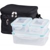 Dóza MagicHome, hranatá, s termo taškou, sada 3 ks, 1x 1500 ml + 2x 500 ml