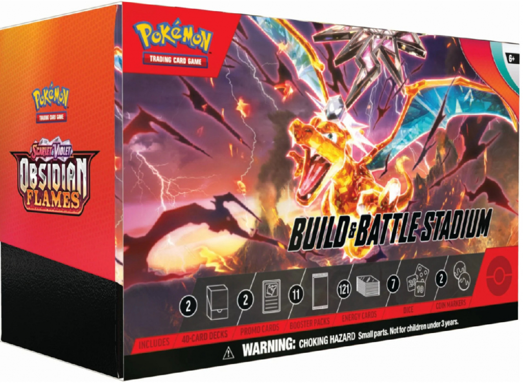 Pokémon TCG Obsidian Flames Build & Battle Stadium