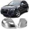 Kryty zrkadiel srieborné matné Audi Q5 8R, Q7 4L rv. 2009-2015