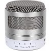 Verk 06198 LED Mini Bluetooth reproduktor, 3 W, strieborná