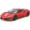 Bburago Ferrari 488 Pista červená 1:24