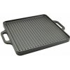 Liatinová platňa na grilovanie obojstranná 33 x 33cm PERFECT HOME