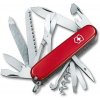 VICTORINOX - Stredný vreckový nôž Ranger, 21 funkcií, červená 1.3763
