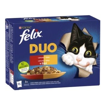 FELIX Fantastic DUO lahodný výber v želé 12 x 85 g