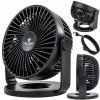 Stolný ventilátor VELWEBS0011, čierny | Velano