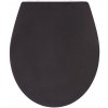 Wenko Duroplastová WC doska (čierna) (100400801)