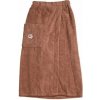 Woolee Bavlnený froté kilt do sauny veľkosť 90x155