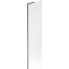 MEXEN/S - Next L vaňová zástena FIX 50 x 150, dekor, grafit metal 895-050-000-03-30-95
