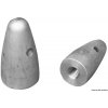 TECNOSEAL Zinkové ostrie pre vrtuľu Ø 22/25/30 mm Variant: Zinková vlnitá anóda pre skrutku Ø 22/25/30 mm Zinc ogive for propeller Ø 22/25/30 mm
