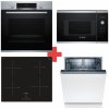 Set Bosch HBA513BS1 + BFL523MS0 + PUE611BB1E + SMV2ITX16E