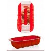 Banquet Silikonová forma na chléb 33x17,5x8cm Culinaria red