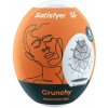 Satisfyer Crunchy Masturbator Egg, masturbátor so stimulačnou textúrou