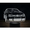 Beling 3D lampa, Volkswagen R32, 7 farebná VW40