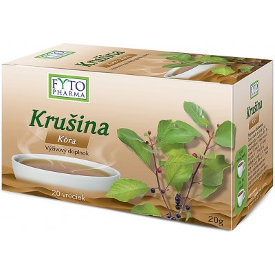 Fyto Krušina kôra porciovaná 20 x 1 g