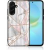 VSETKONAMOBIL 113293 MY ART Ochranný kryt pre Samsung Galaxy A36 PINK MARBLE (143)