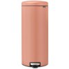 Pedálový odpadkový kôš NEWICON 30 l, teplo medená, oceľ, Brabantia