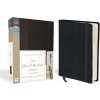 NIV, Journal the Word Bible, Hardcover, Black, Red Letter, Comfort Print (ZONDERVAN)(Pevná)
