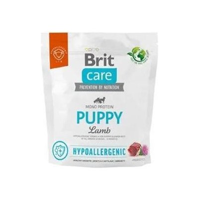 Brit Care dog Hypoallergenic Puppy: krmivo s jahňacím pre šteniatka od 4 týždňov do 1 roku Hmotnosť balenia: 12 kg