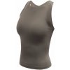 Dámsky crop top SENSOR INFINITY ECO stone grey S
