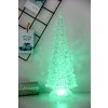 MagicHome Vianoce Dekorácia MagicHome Vianoce, Stromček, LED, meniaca farby, PE, 3xAAA, interiér, 10,50x30 cm