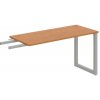 OFFICE PRO s.r.o. HOBIS prídavný stôl do uhla - UE O 1400 RU, hĺbka 60 cm, jelša